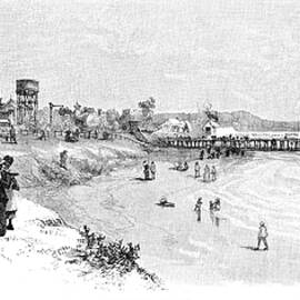 Brighton Beach, Melbourne, Victoria by Print Collector