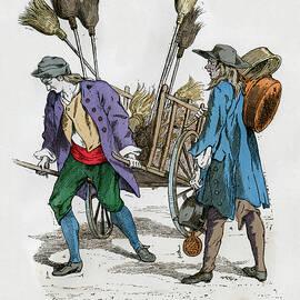 Broom Seller And Boilermaker, 1882-1884 by Print Collector