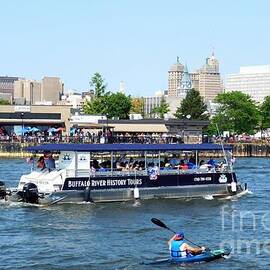 Buffalo River History Tour River Queen Boat by Rose Santuci-Sofranko