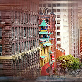 California Street San Francisco  by Carol Japp