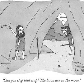 Can You Stop That Crap The Bison Are On The Move by P. C. Vey