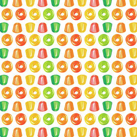 Candy pattern by CSA Images