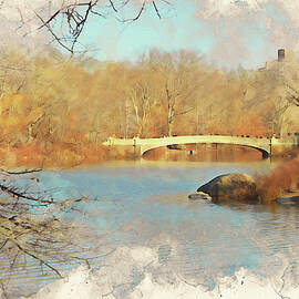 Central Park, New York - 07 by AM FineArtPrints