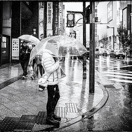 Chanel In The Rain. by Christian Sylvestre