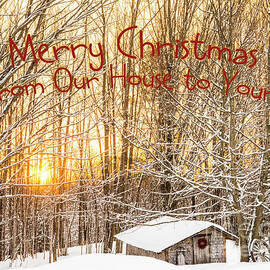 Chicken Coop Merry Christmas from Our house to yours  by Alana Ranney