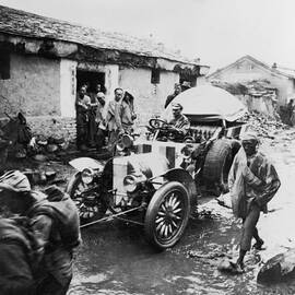 Chinese Car Rally by Hulton Archive