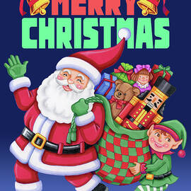 Christmas Santa Elf by Kimura Designs