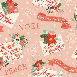 Christmas Wishes Pattern Ic by Laura Marshall