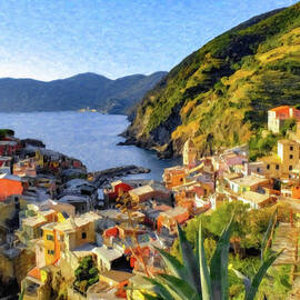 Cinque Terre Vernazza Italy - DWP2922447 by Dean Wittle