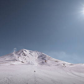 Climbing On A Sunny Day In Winter by Yuta Kimura
