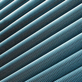 Close-up Abstract Of Lined Pattern by Ralf Hiemisch