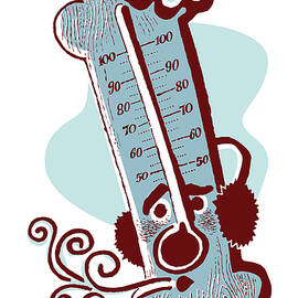 Cold Thermometer by CSA Images