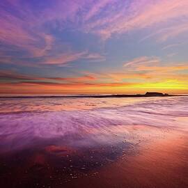 Color Splash At Sunset, Laguna Beach by Eric Lo