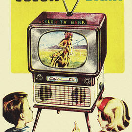 Color TV Bank by Unknown