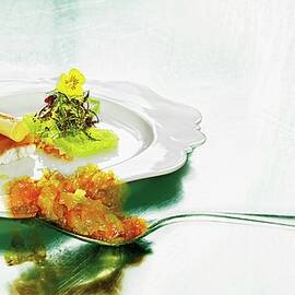 Cordon Bleu Of Quail With Smoked Eel And Apricot Jelly by Jalag / Jan C. Brettschneider