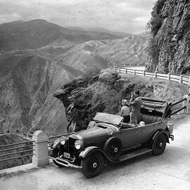 Couple Admiring The View by George Marks