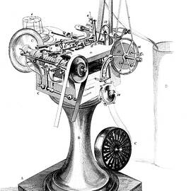Crabtrees Card Setting Machine, 1866 by Print Collector