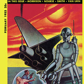 Crashed Spaceships, Part II by Earle Bergey