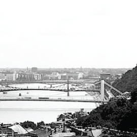 Danube, a few Bridge and the Gellert Hill