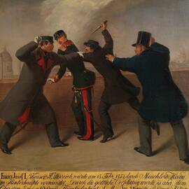 Das Attentat Auf Kaiser Franz Joseph I by Johann Josef Reiner