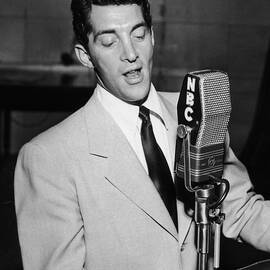 dean martin on nbc radio by Globe Photos