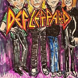 Def Leppard by Geraldine Myszenski
