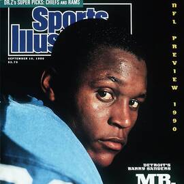 Detroit Lions Barry Sanders Sports Illustrated Cover by Sports Illustrated