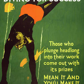Diving For Success by Print Collection
