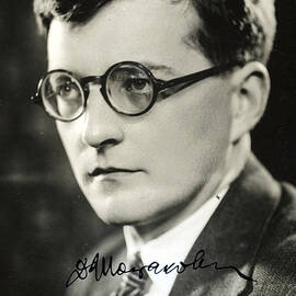 Dmitri Chostakovitch , Portrait Of The Composer Dmitri Shostakovich 1906-1975, 1930s Photo by Anonymous