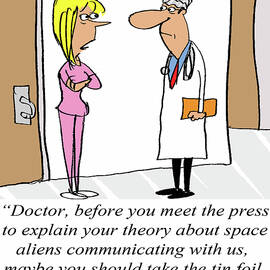 Doctor, Before You Meet The Press To Explain Your Theory by Larry Lambert