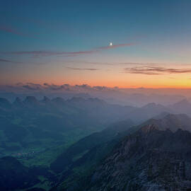 Dusk On The Säntis by © Peter Boehi