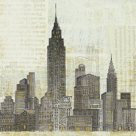 Empire Skyline Square by Avery Tillmon