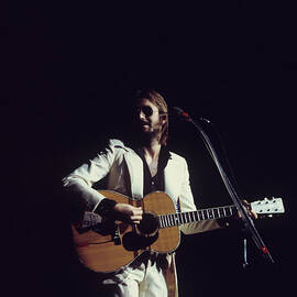 Eric Clapton Performs On Stage by Steve Morley