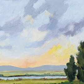 Evening Skies Iii by Pamela Munger