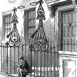 Extinguishers In Berkeley Square by Print Collector