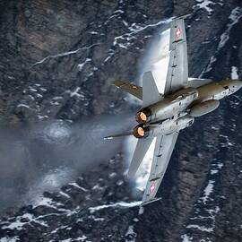 F-18 Hornet by Piotr Wrobel