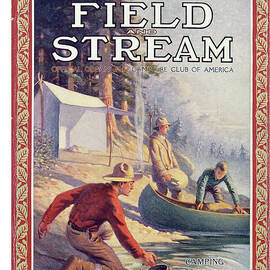 Field & Stream Magazine Cover June 1916 by Field & Stream