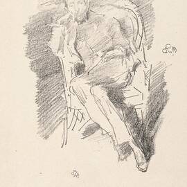 Firelight  Joseph Pennell, No. 2 by James Mcneill Whistler