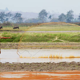 Fisherman by Jean-claude Soboul
