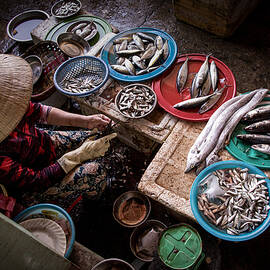 Fisherwoman by Richard Coulstock