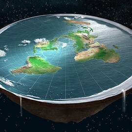 Flat Earth by Science Photo Library