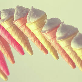 Floating Ice Cream Cones by Mimo Khair Photography