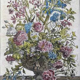 Flower Bouquet, June 19th Century Artist Unknown by Unknown Artist