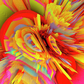 A Flower In Rainbow Colors Or A Rainbow In The Shape Of A Flower 8 by Elena Gantchikova