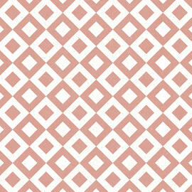Flowers On White Contemporary Bright Pattern Vc by Wild Apple Portfolio
