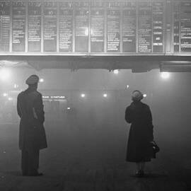 Fog At Liverpool Street by Edward Miller