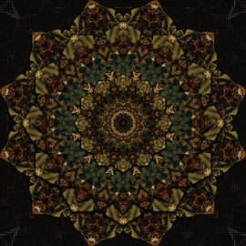 Fractal Mandala 4 by Delyth Angharad