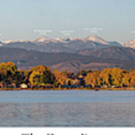 Front Range with Peak Labels by Aaron Spong