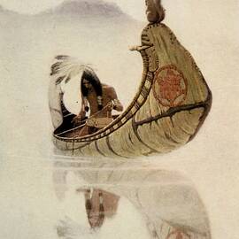 Frontispiece From The Song Of Hiawatha By Henry Wadsworth Longfellow (1807-82)(soft-ground Etching) by Newell Convers Wyeth