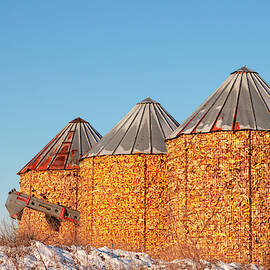 Full Corn Cribs by Todd Klassy